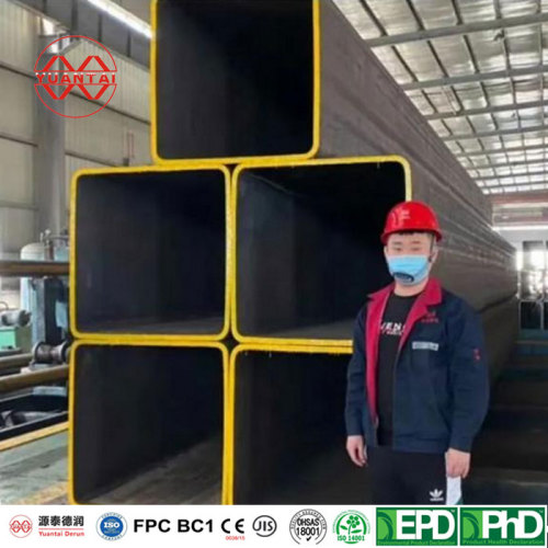 big size rectangular steel tube factory China yuantaiderun(accept oem odm obm)