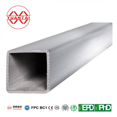 hot dip galvanized square steel tube queto yuantaiderun(oem odm obm)