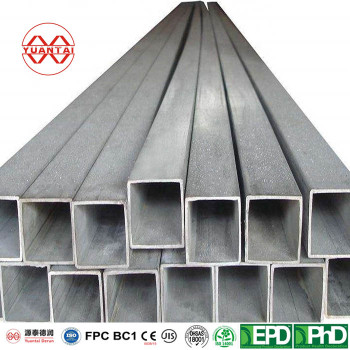 Hot dip galvanized square pipes yuantaiderun(oem odm obm)