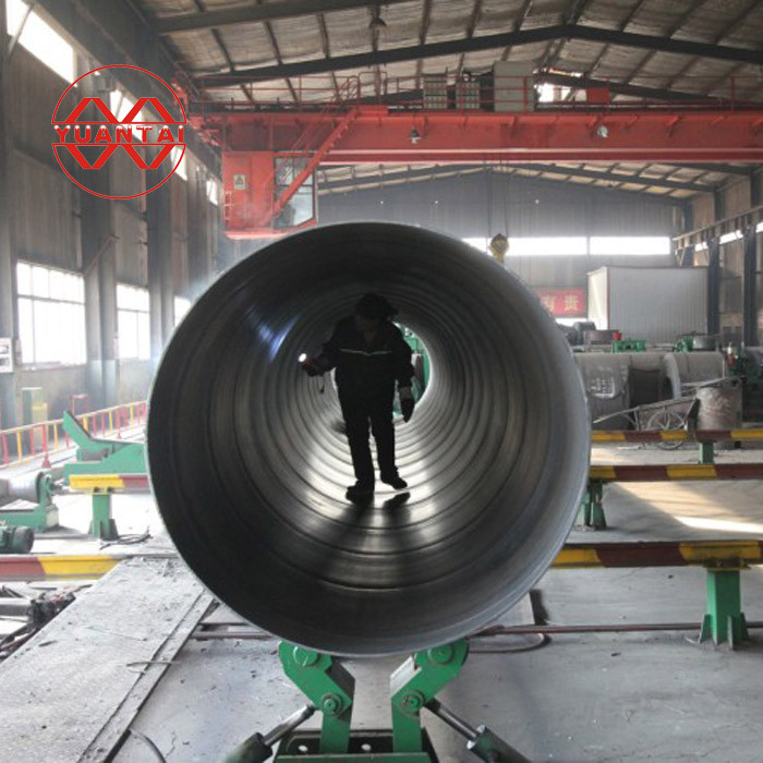 API 5L PSL1 spiral steel pipe workshop