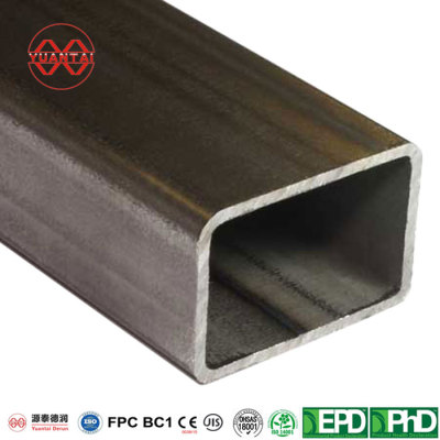rectangular steel tube supplier China Yuantai Derun(can oem odm obm)