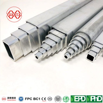 rectangular steel pipe queto China mill yuantaiderun(accept oem obm odm)