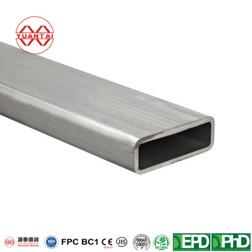 hot galvanized rectangular hollow section factory yuantaiderun(oem obm odm)