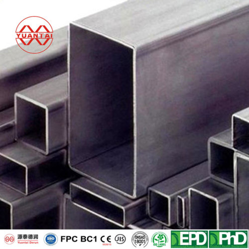 rectangular steel pipe 50 x 100 mill China yuantaiderun