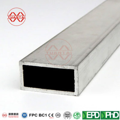 rectangular pipe for construction China yuantaiderun(oem obm odm)