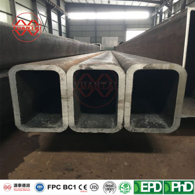 Rectangular pipe for engineering yuantaiderun(can oem odm obm)