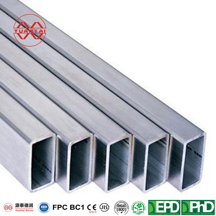 Galvanized hollow sections for 
