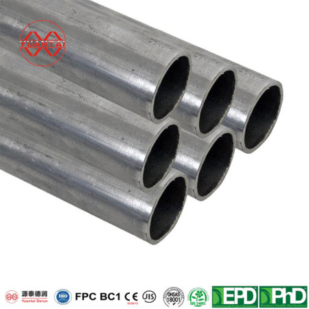 galvanized round steel hollow section China factory yuantaiderun