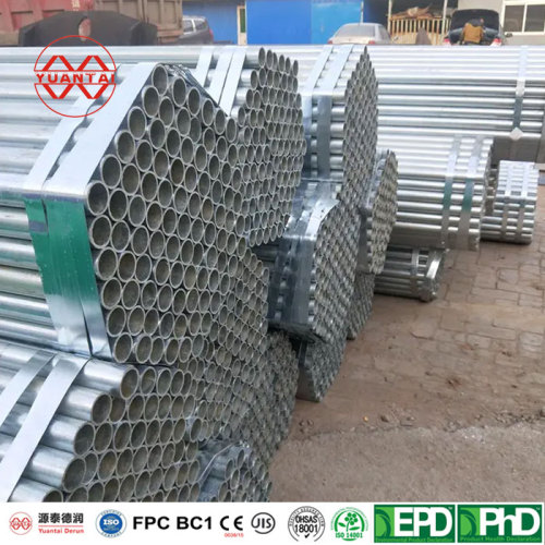 hot galvanized round hollow sections wholesale yuantaiderun