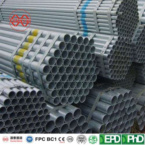 hot dip galvanized round steel pipe wholesale China