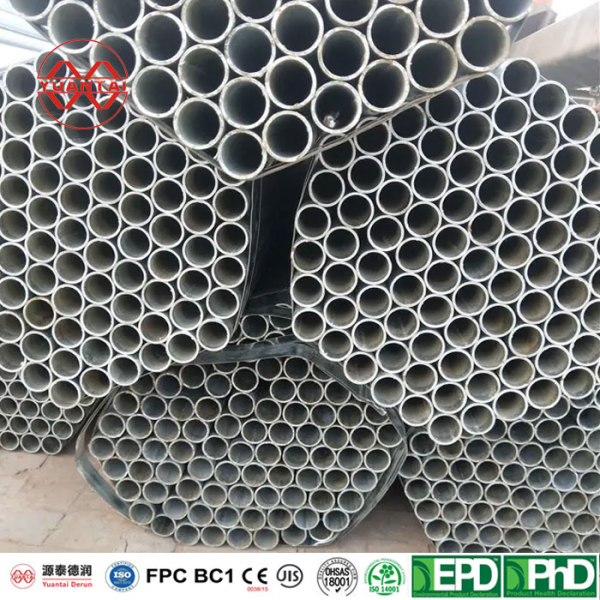 hot dip galvanized round steel tube mill yuantaiderun(oem odm obm)
