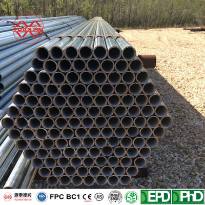 Schedule 40 galvanized steel pipes factory directly sales