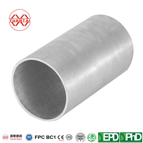 hot dip galvanized round tube YuantaiDerun(can oem odm obm)