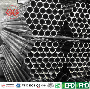 YuantaiDerun Galvanized Steel Round Tube wholesale