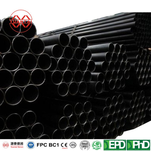 Astm A53 erw tube black steel pipe fittings supplier China Tianjin Yuantai Derun