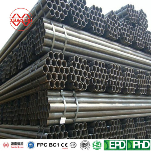 Electric Welded (ERW) Round Steel Tube factory yuantaiderun