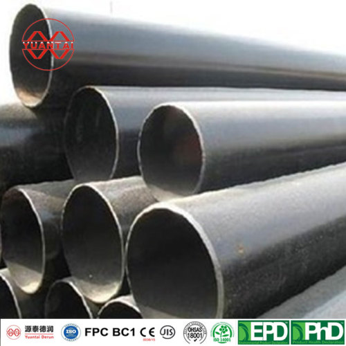 Electric Welded (ERW) Round Steel Tube factory yuantaiderun