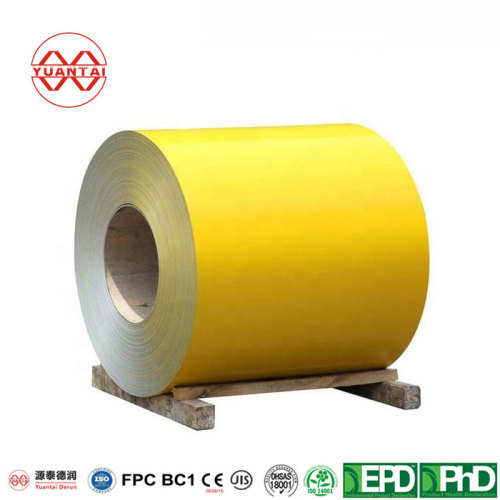 OEM ppgi steel coil supplier China yuantaiderun