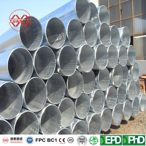 galvanized seamless steel pipe mill China yuantaiderun(can oem odm obm)