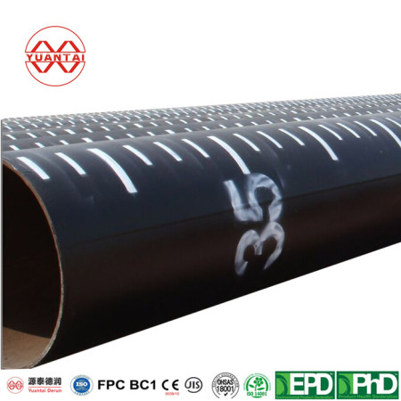 Seamless carbon steel pipe API 5L line tube manufacturer Tianjin Yuantai Derun