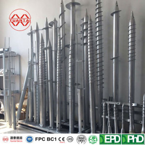 Customizable Steel Spiral Ground Piles - China's Top Manufacturer, Wholesale & Distributor Opportunities