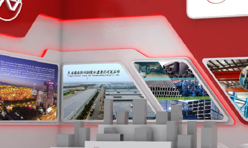 BIENVENIDO | YUANTAI DERUN EN EXPOEDIFICA（SANTIAGO） 2017:: LA FÁBRICA DE HOLLOW SECTION MÁS GRANDE EN CHINA