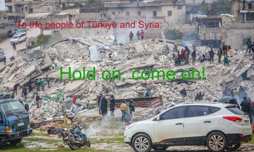Thoughts on earthquakes in Türkiye and Syria