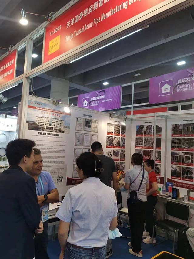 Message Express for the 133rd Spring Canton Fair-Tianjin Yuantai Derun Steel Pipe Manufacturing Group