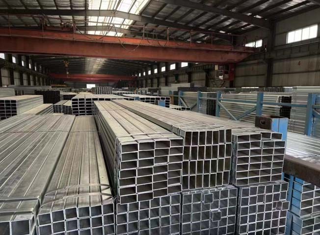 galvanized square rectangular tube