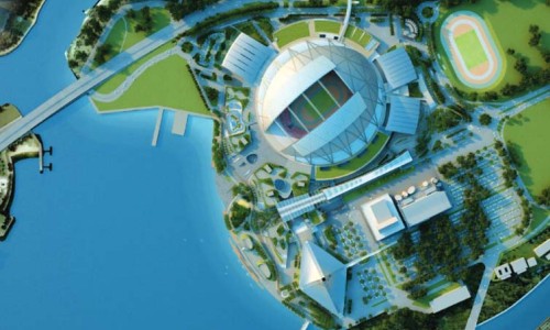 Kallang Football Facility Structural components-Yuantai Derun Steel Pipe Group Project Exhibition Episode 2