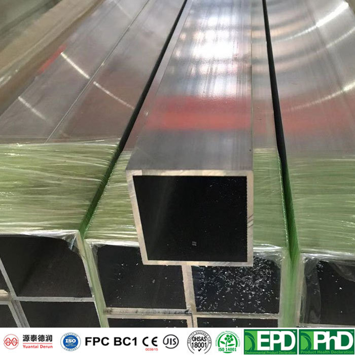 hot dip galvanized right angle square rectangular steel pipe | supplier |manufacturer|factory|producer yuantaiderun(oem odm obm)