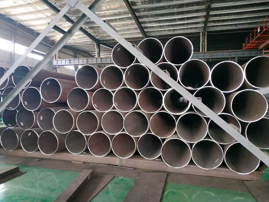 630×20mm LSAW steel pipe -Kuwait park project