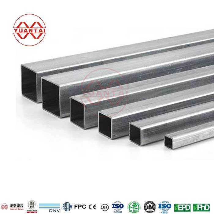 hot galvanized square steel pipe