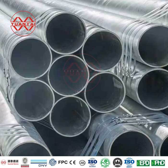 galvanized round steel tubes