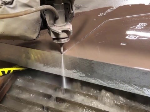 Water jet cutting