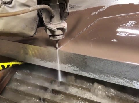 water jet cutting