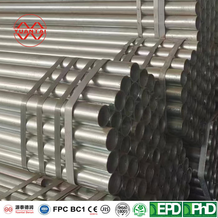 Schedule 40 Carbon Steel Pipe Galvanized Pipe ZMA Pipe