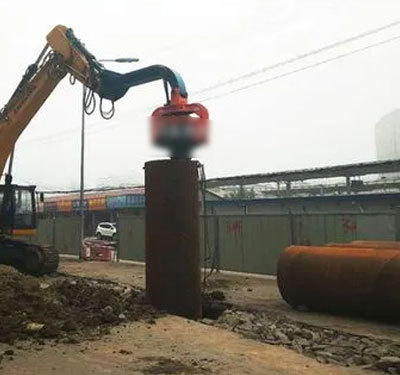 Foundation pile driving