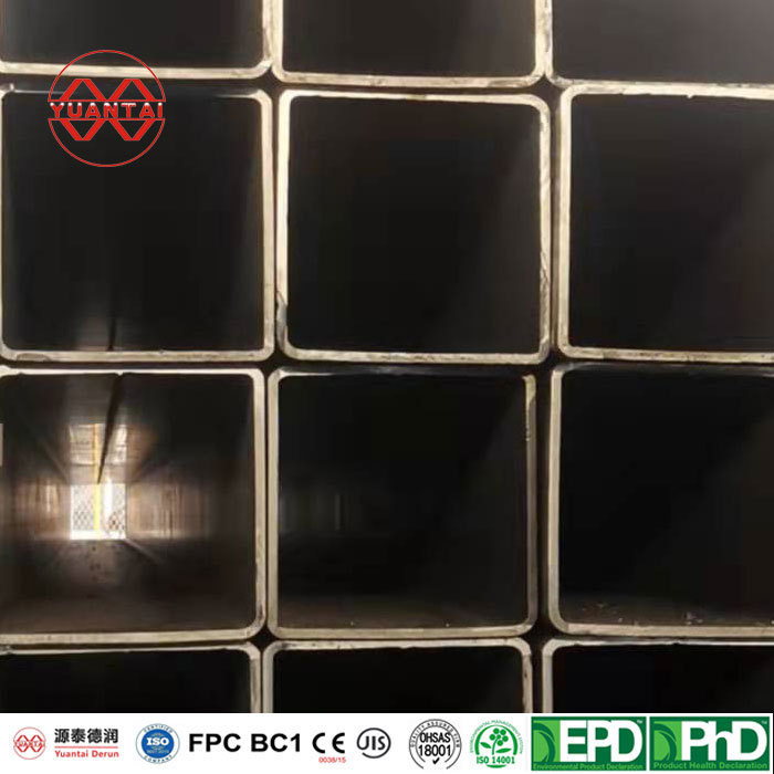 Mild Steel Box Section Yuantai Derun Steel Pipe Group