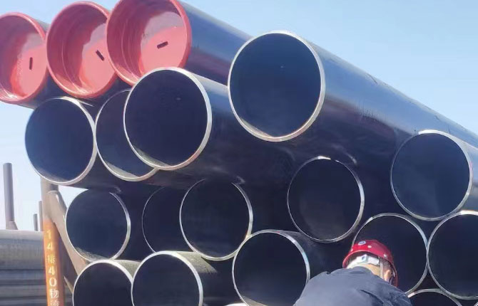 fluid steel pipe