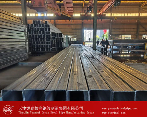 天津源泰徳潤グループ直出方矩形管の寸法は26.5メートルで、業界最高値を記録した!!