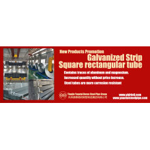 Purchase galvanized strip zinc aluminum magnesium pipes with stronger corrosion resistance, please choose the Yuantai Derun brand!