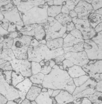 Austenite crystal structure