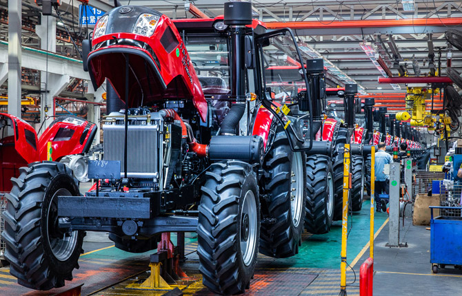 agricultural machinery factory