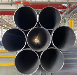 ASTM A500 round bare steel pipe black carbon steel pipe