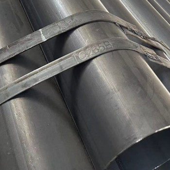 ASTM A500 round bare steel pipe black carbon steel pipe