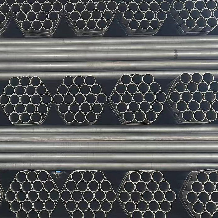 bare steel pipes