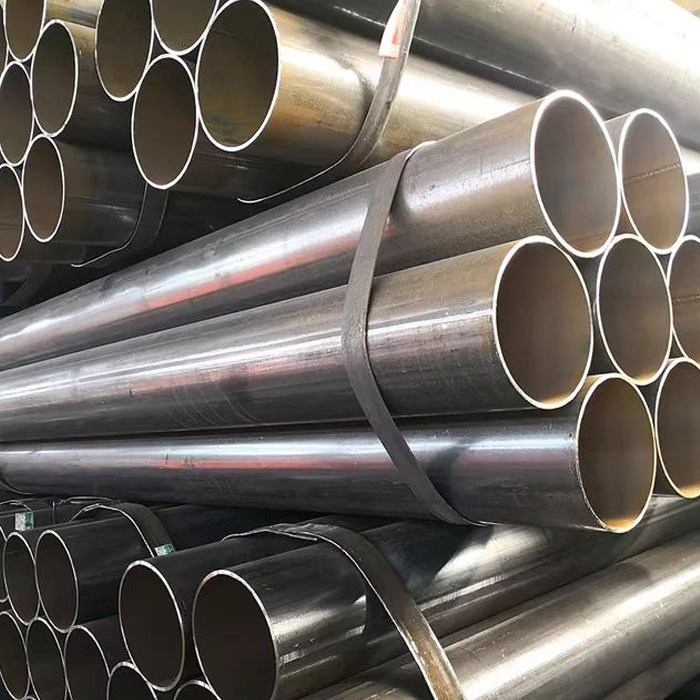 bare steel pipes