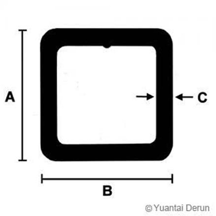 Rounded Corner Square Steel Tubes