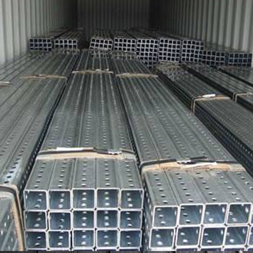 hot-dip galvanized square tubing with holes